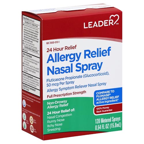 Image for Leader Nasal Spray, Allergy Relief,0.54oz from MT HOLLY PHARMACY